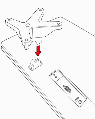 hp-mf Adaptador VESA (V2)